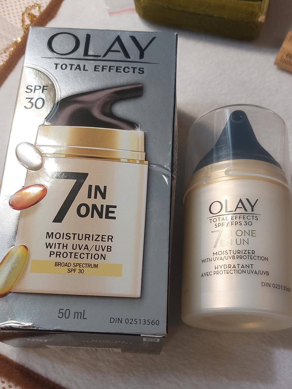 Olay Total Effects SPF 30 7-in-1 Moisturizer Face Cream Lotion Sun Protection